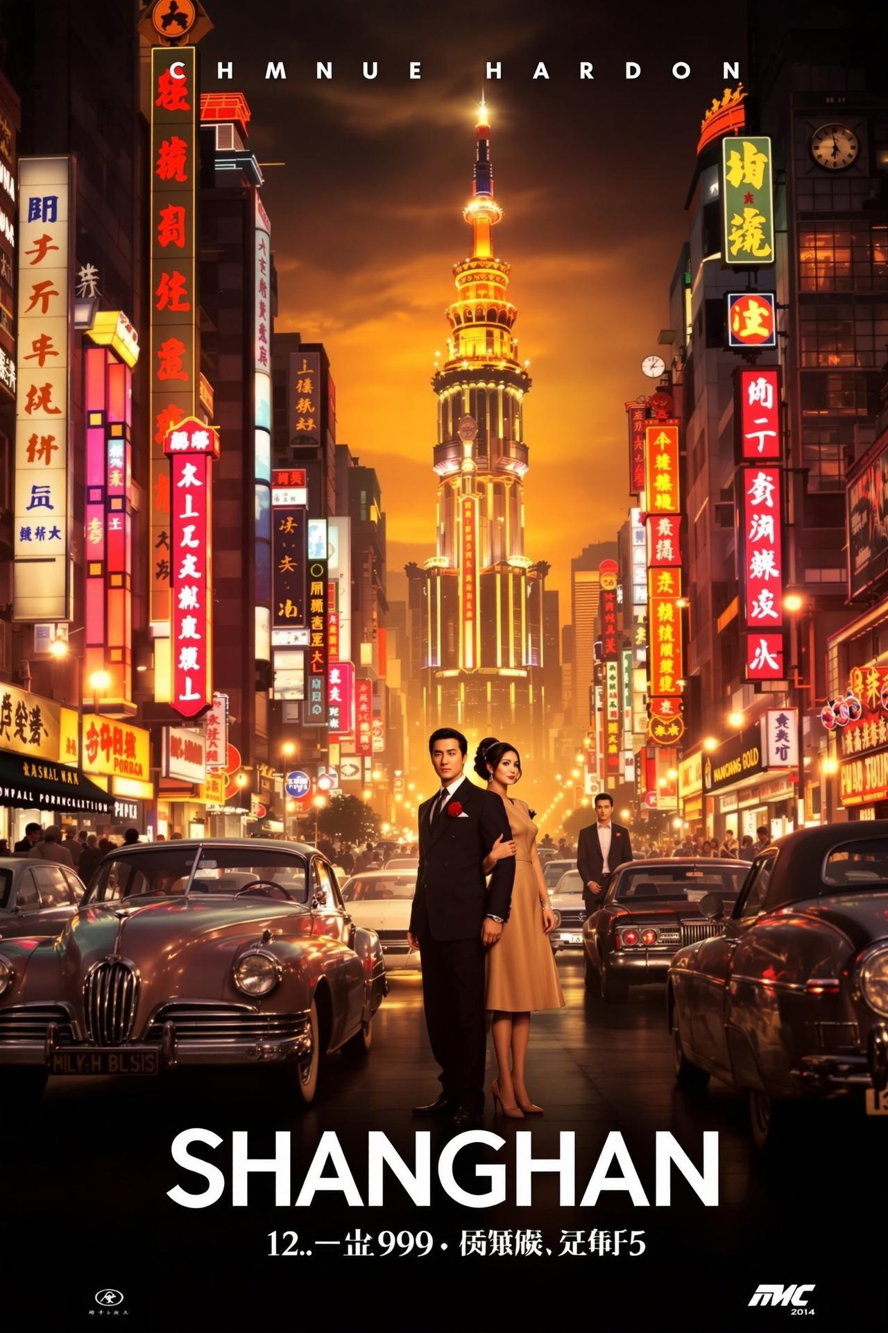 繁花(2023) 剧情影视海报 - 导演王家卫 - 春色影院
